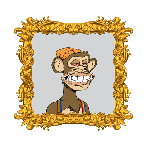 Framed Bored Ape